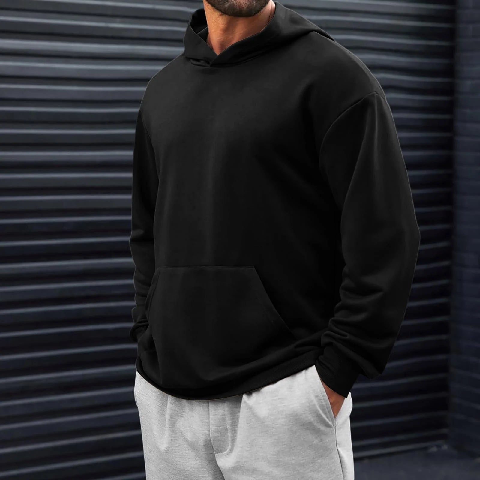 Men's Plain Hoodie